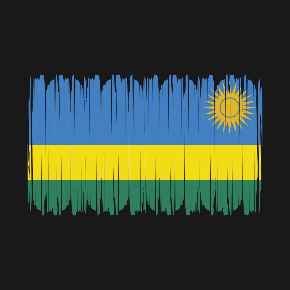 Rwanda Flag Vector