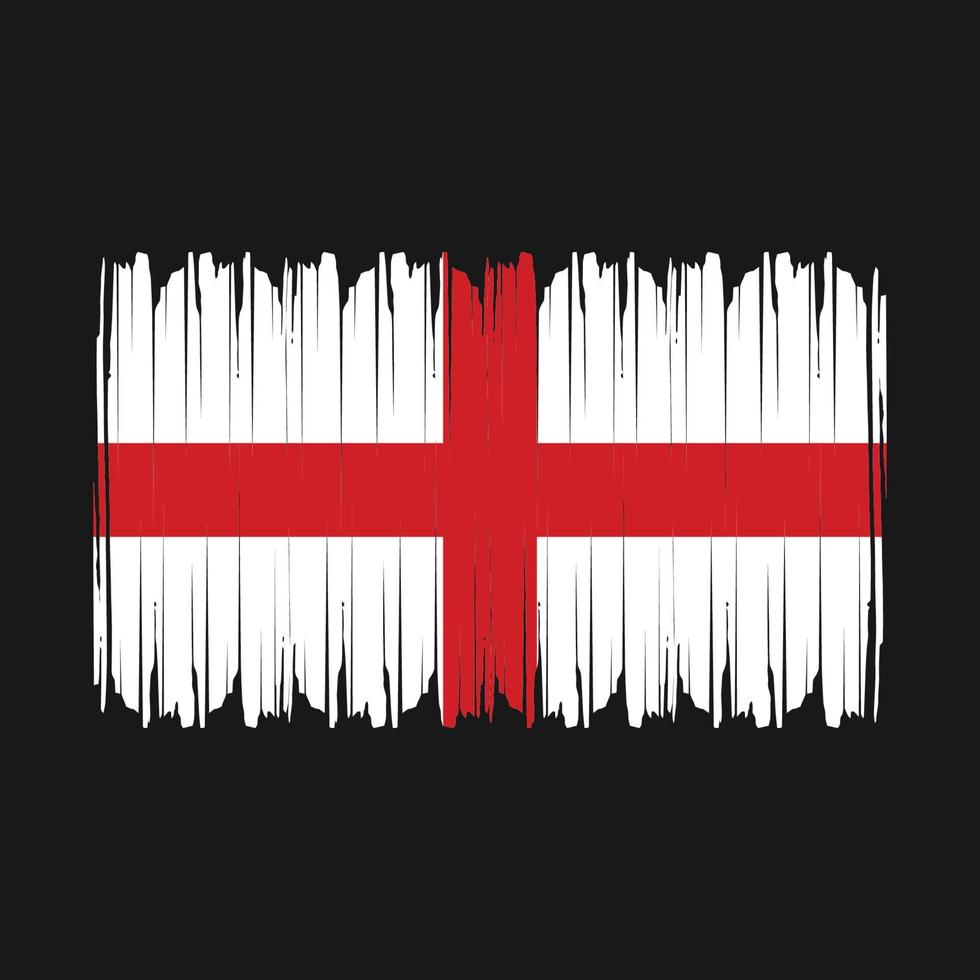 vector de bandera de inglaterra