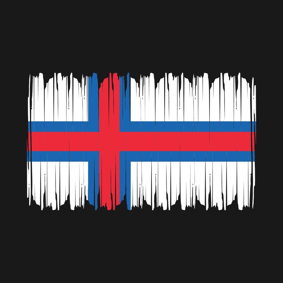 Faroe Islands Flag Vector