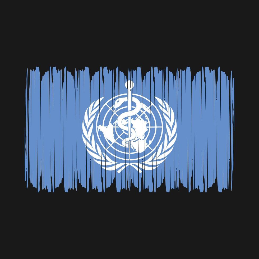 WHO Flag Vector