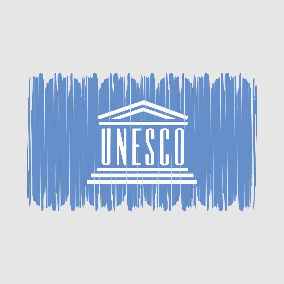 Unesco Flag Vector