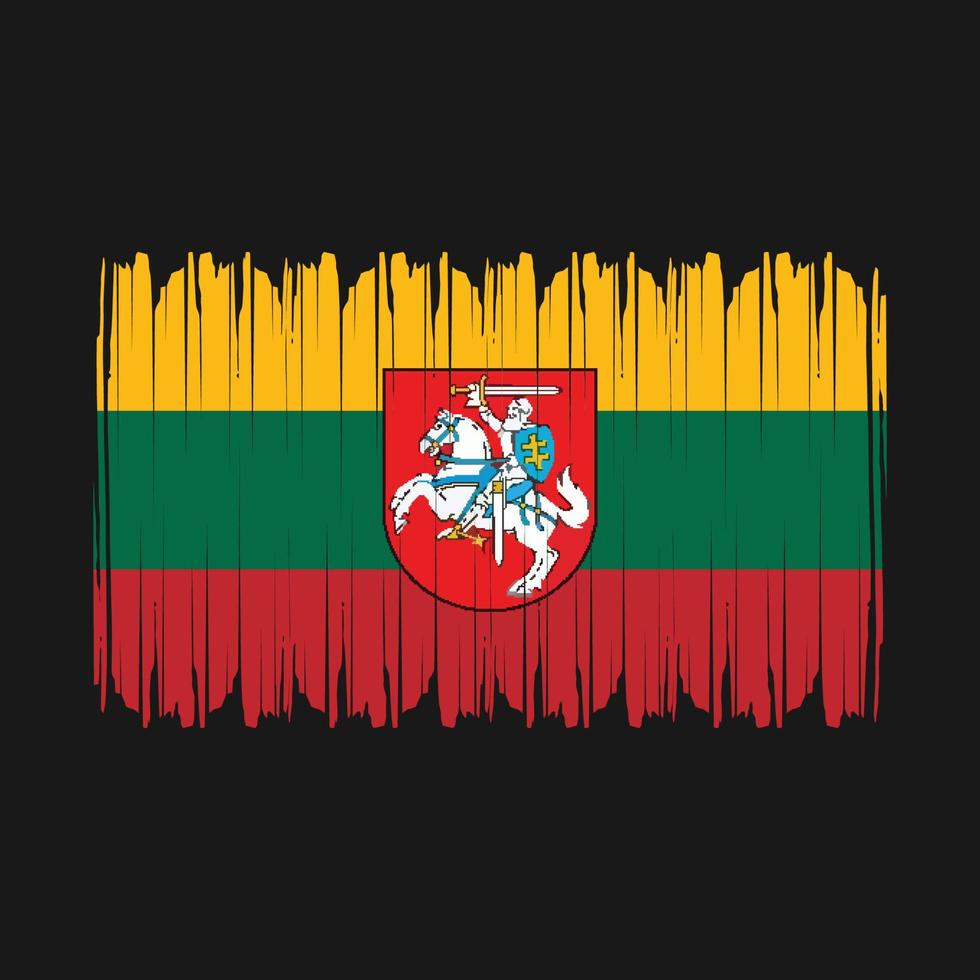 Lithuania Flag Vector