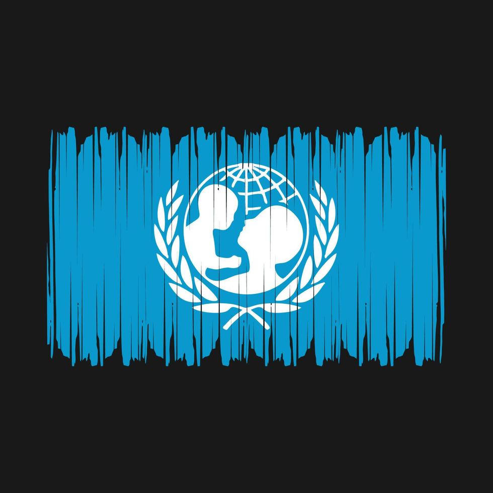 Unicef Flag Vector