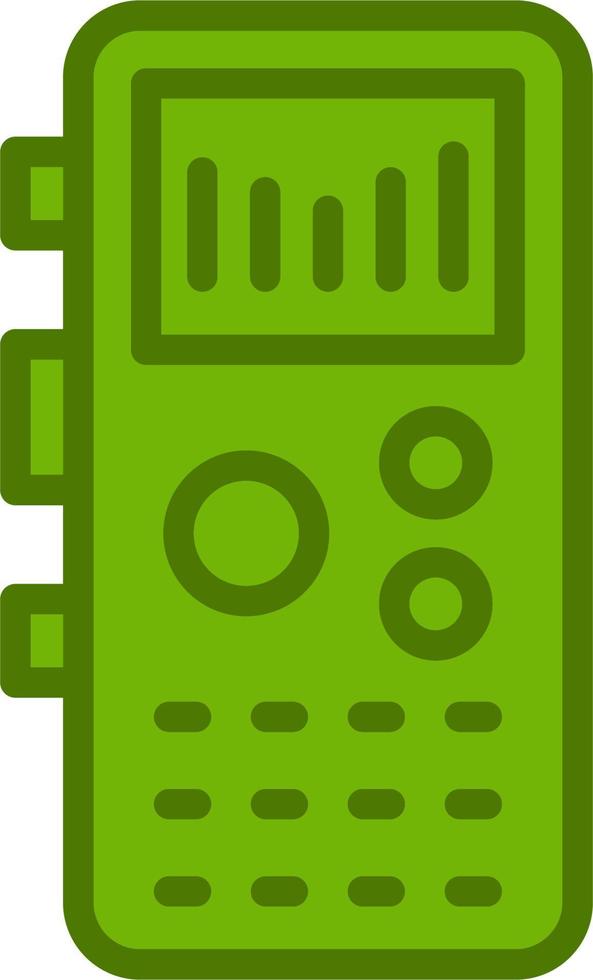 Recorder Player Vector Icon