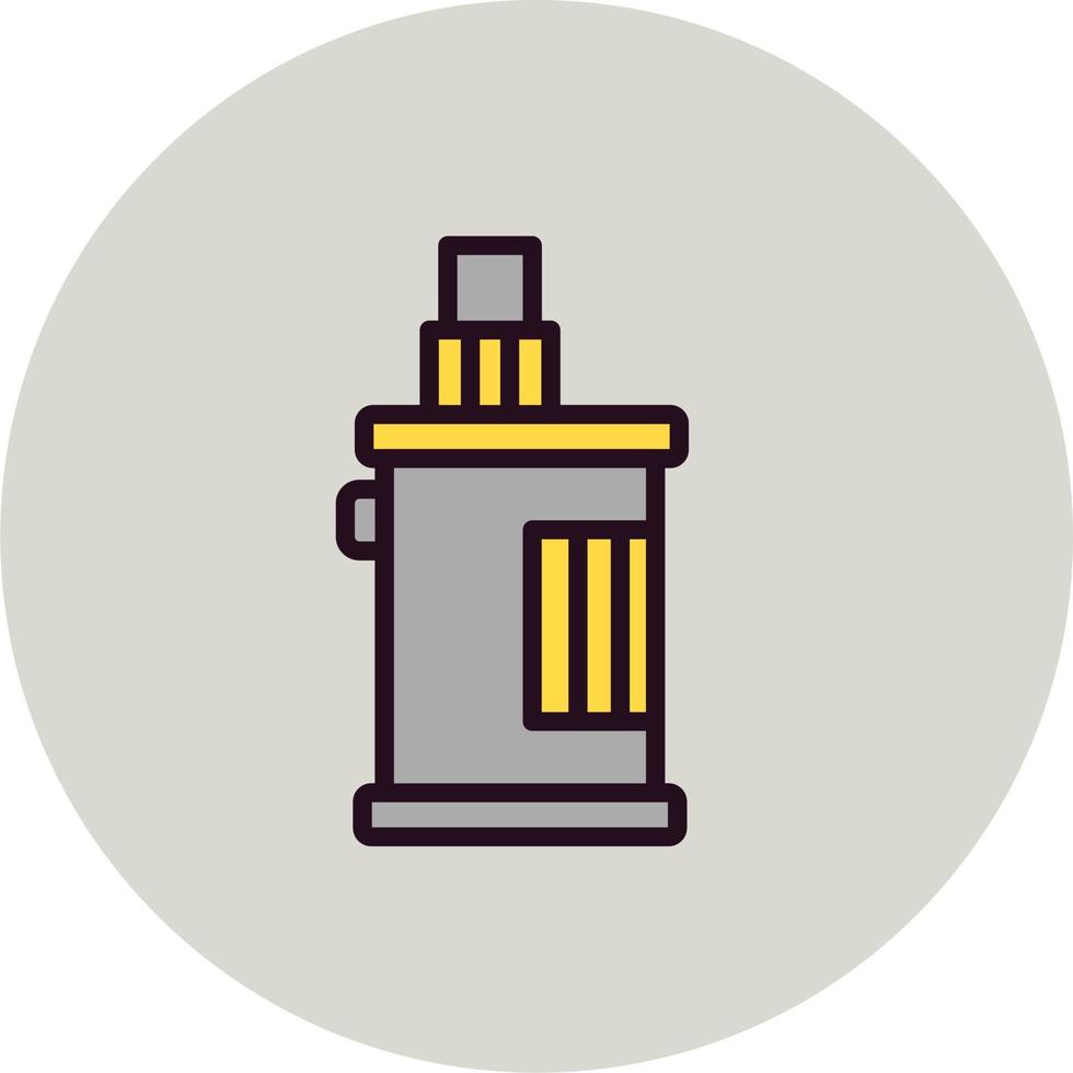 vaper vector icono