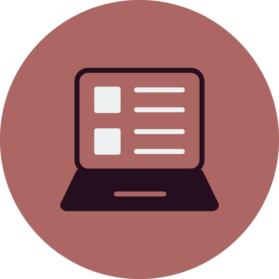Online Portal Vector Icon