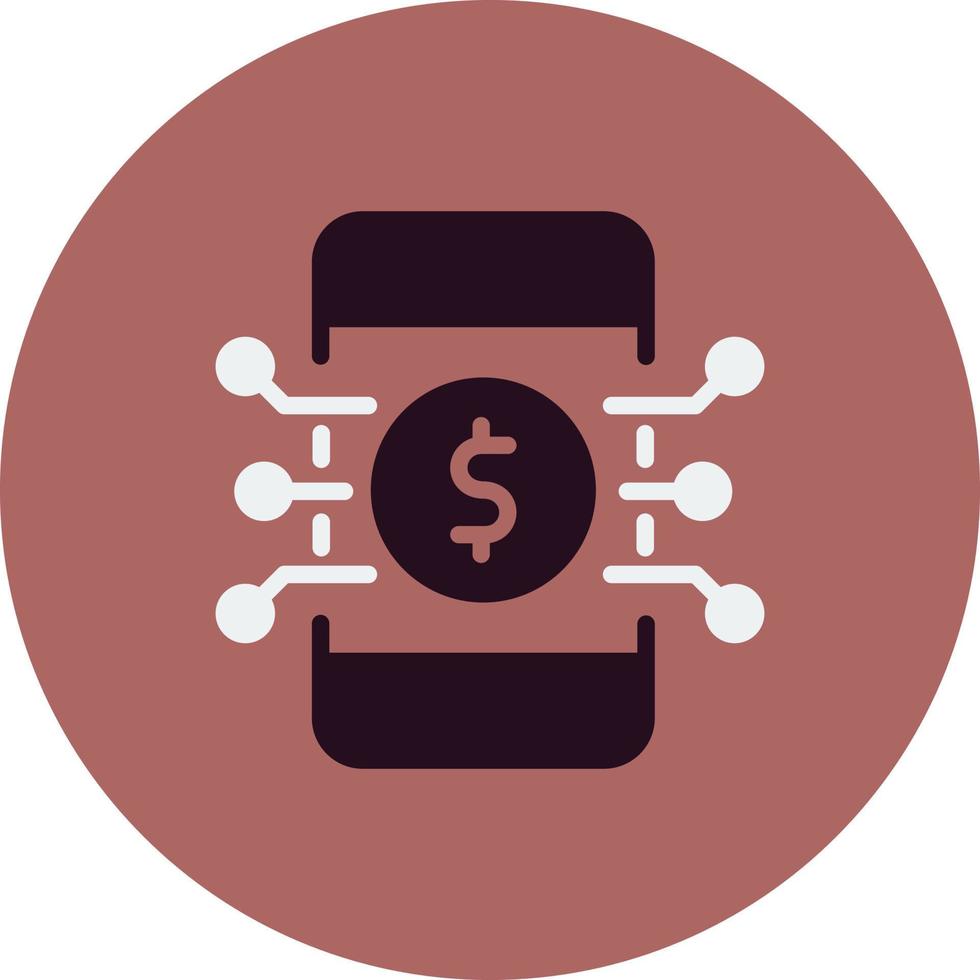 Digital Money Vector Icon