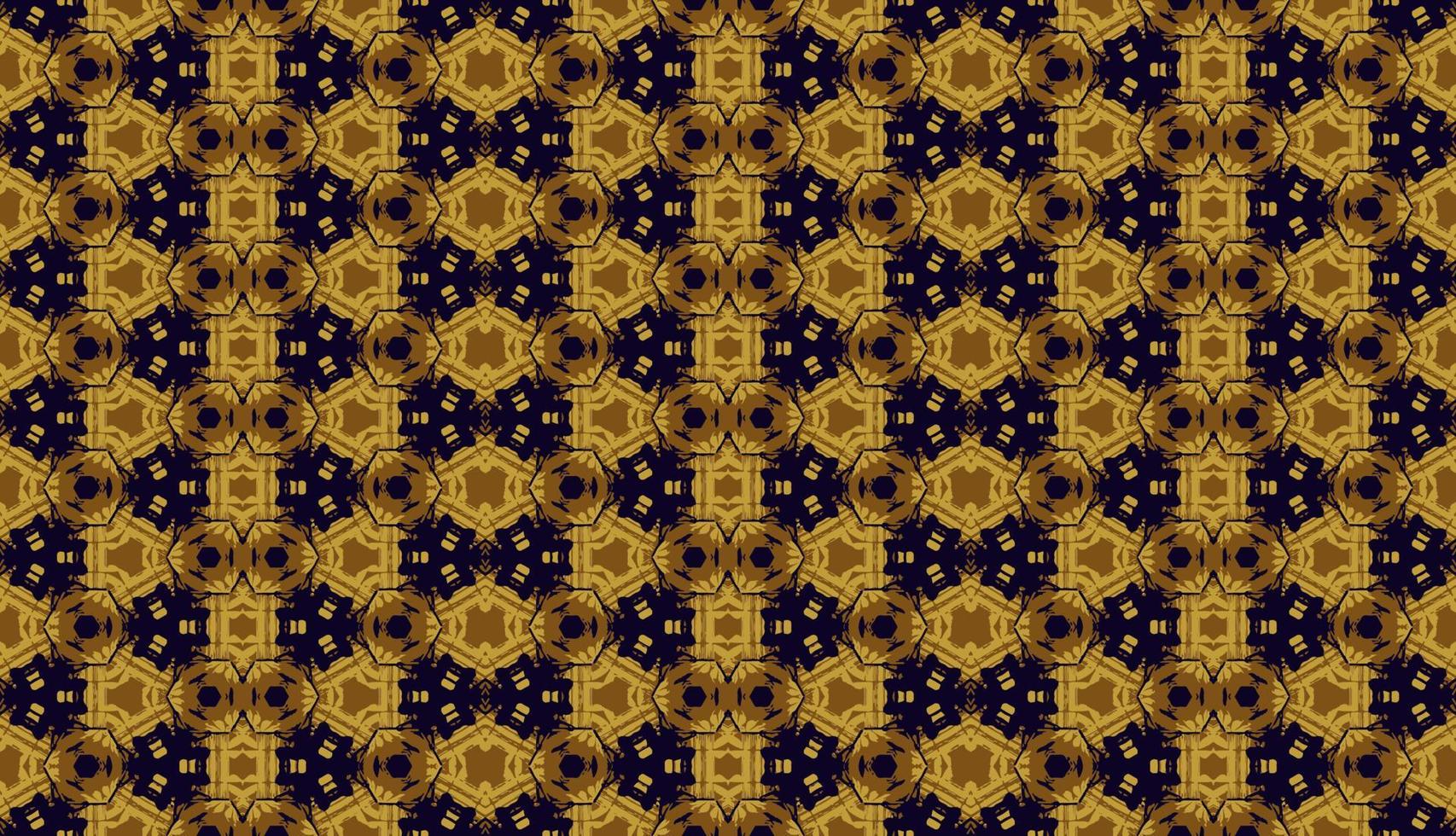 Abstract seamless pattern, seamless wallpaper, seamless background designed for use for interior, wallpaper, fabric, curtain, carpet, clothing, Batik, satin, background, illustration, Embroidery style vector