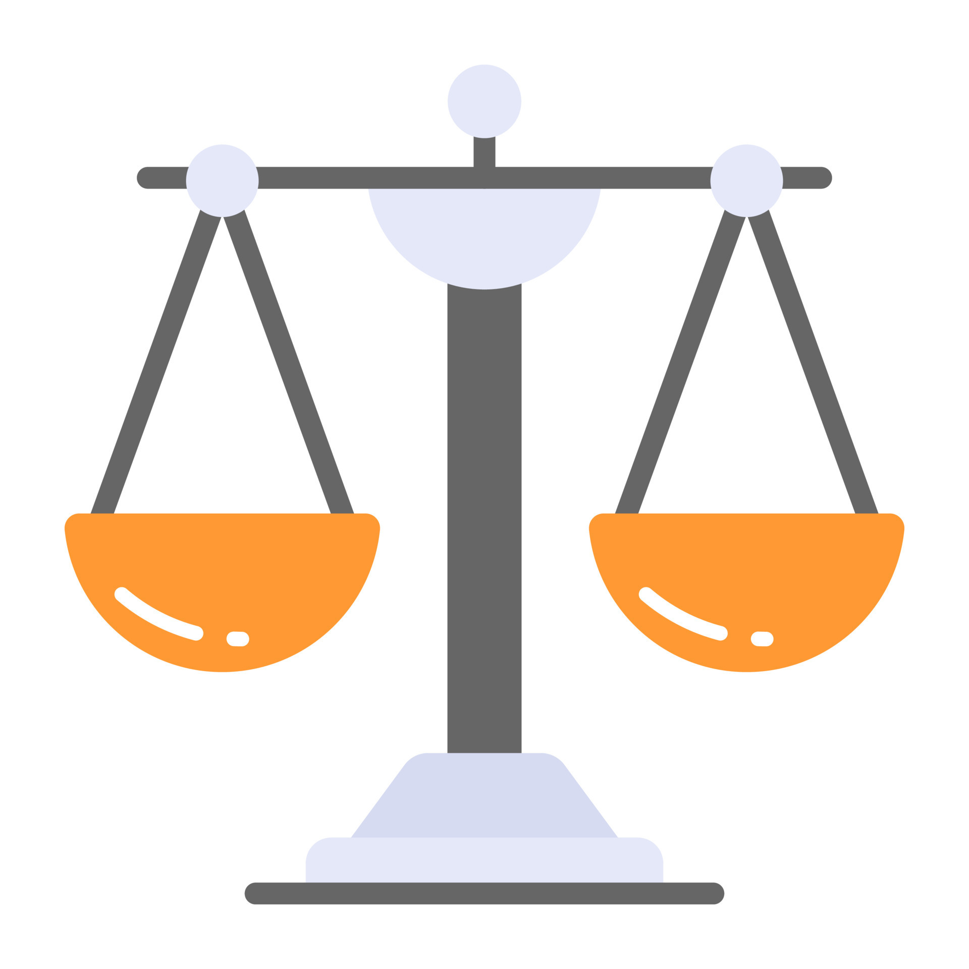 Balance scale vector in modern and trendy style 20835504 Vector Art at