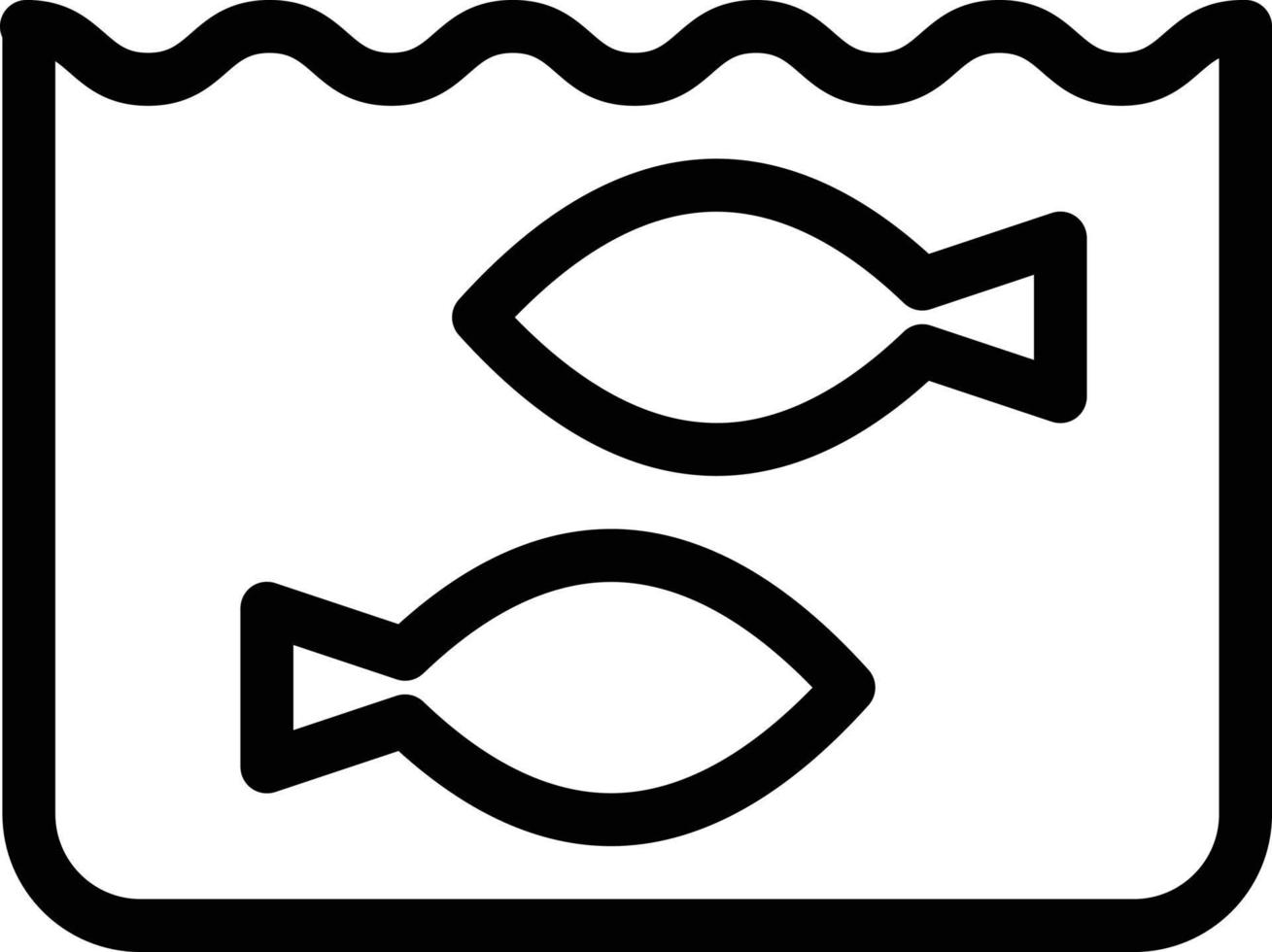 pescado estanque vector ilustración en un fondo.premium calidad simbolos.vector íconos para concepto y gráfico diseño.