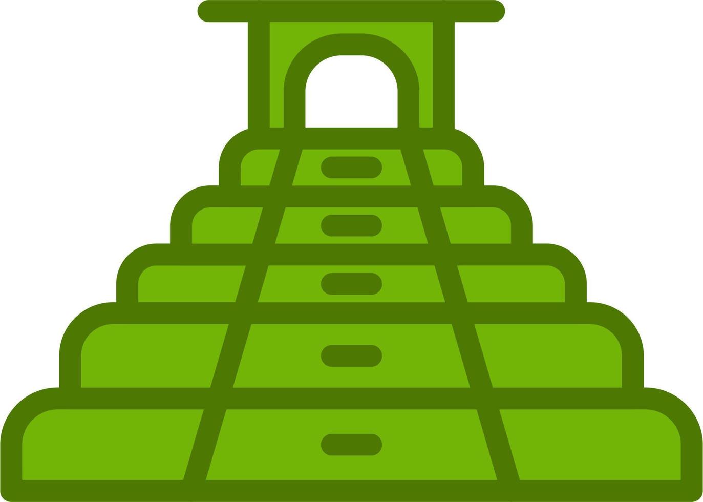 Chichen Itza Vector Icon