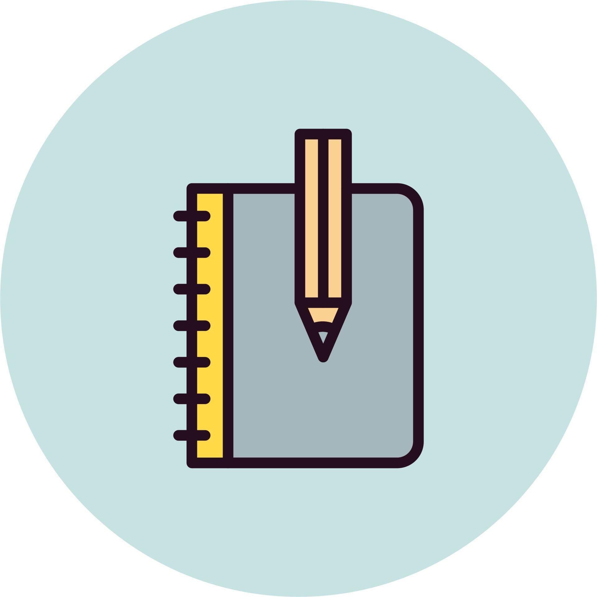 Sketchbook Vector Icon 20836753 Vector Art at Vecteezy