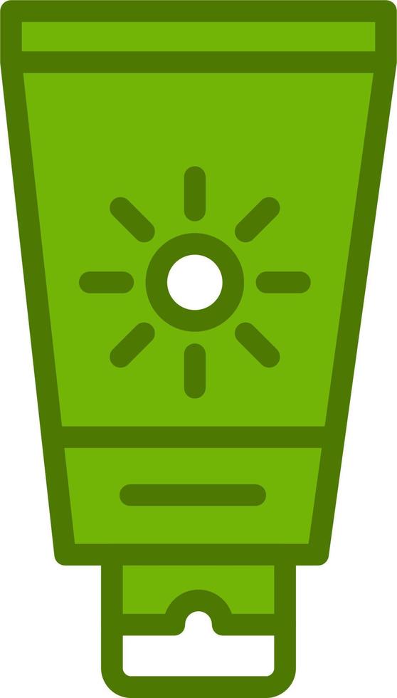 Sunscreen Vector Icon