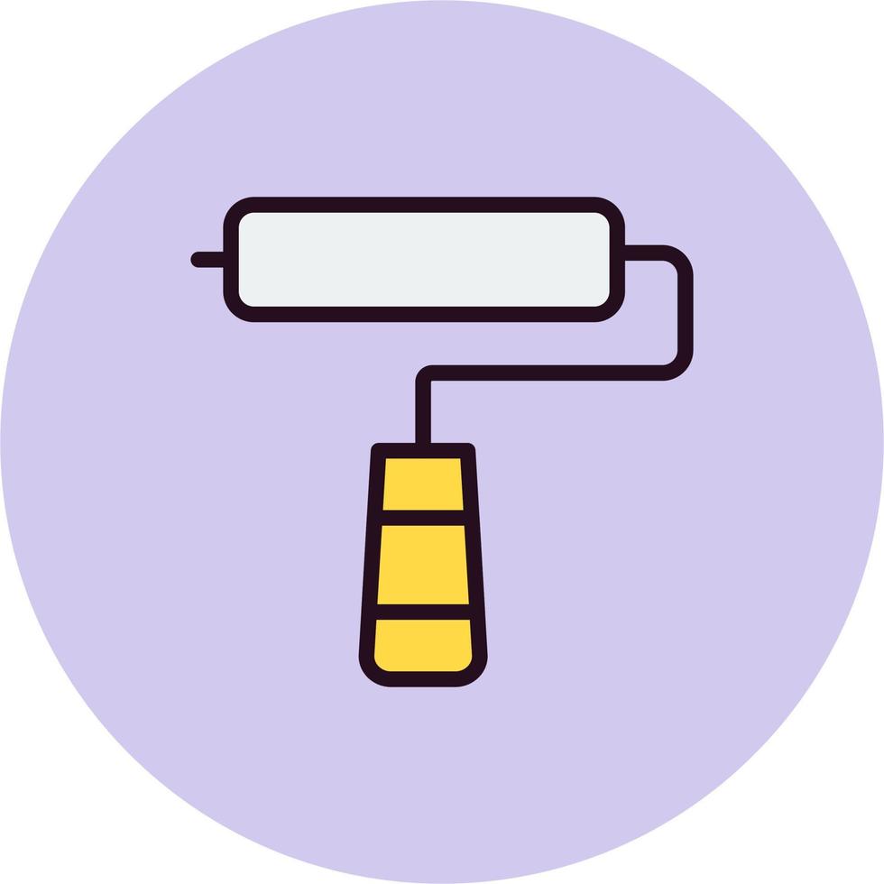 Paint Roller Vector Icon