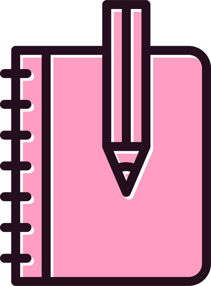Sketchbook Vector Icon