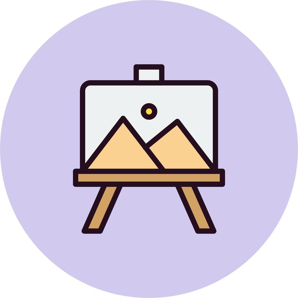 Canvas Vector Icon