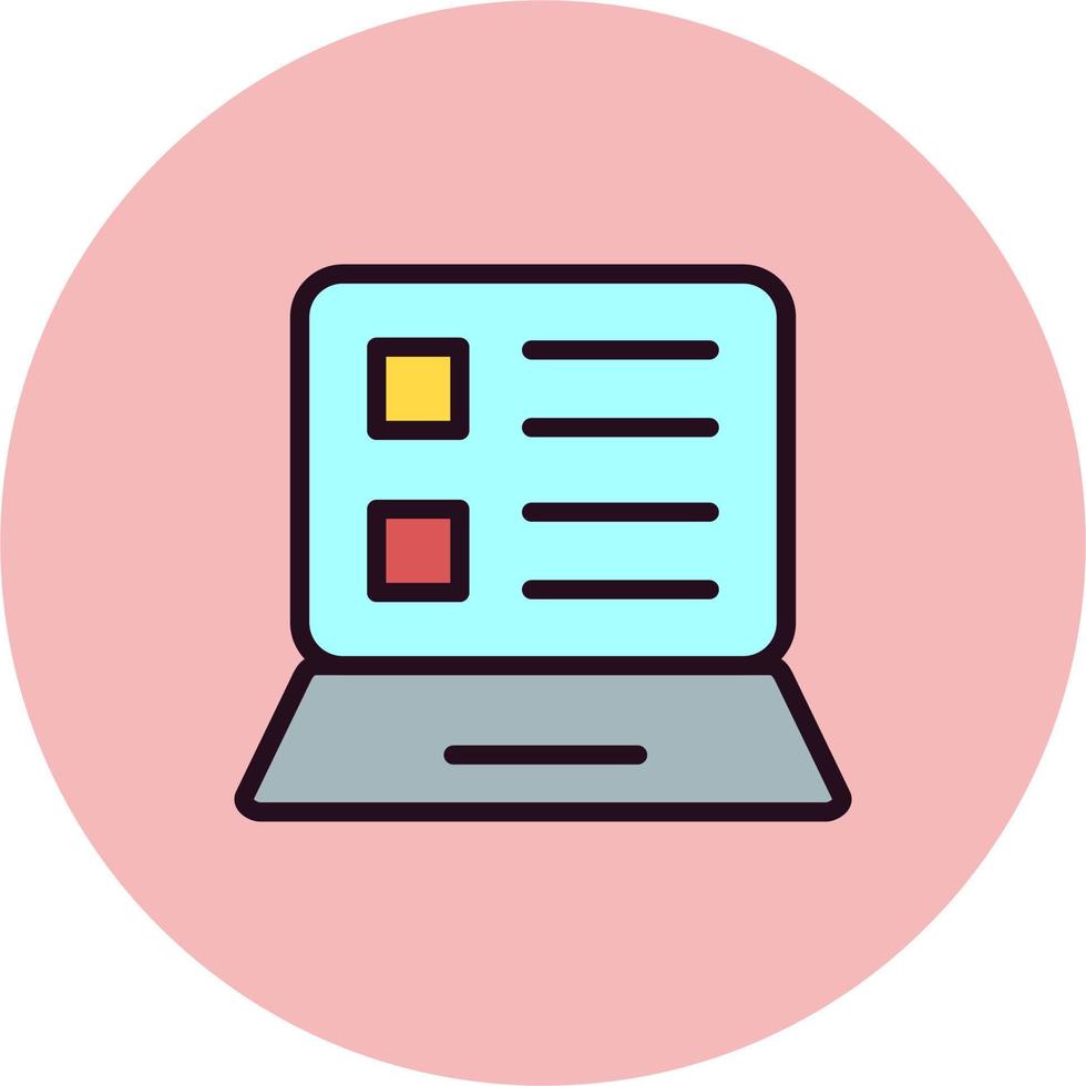 Online Portal Vector Icon