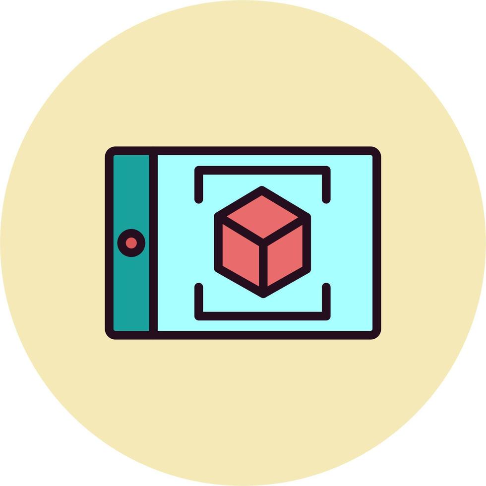 Augmented Reality Vector Icon