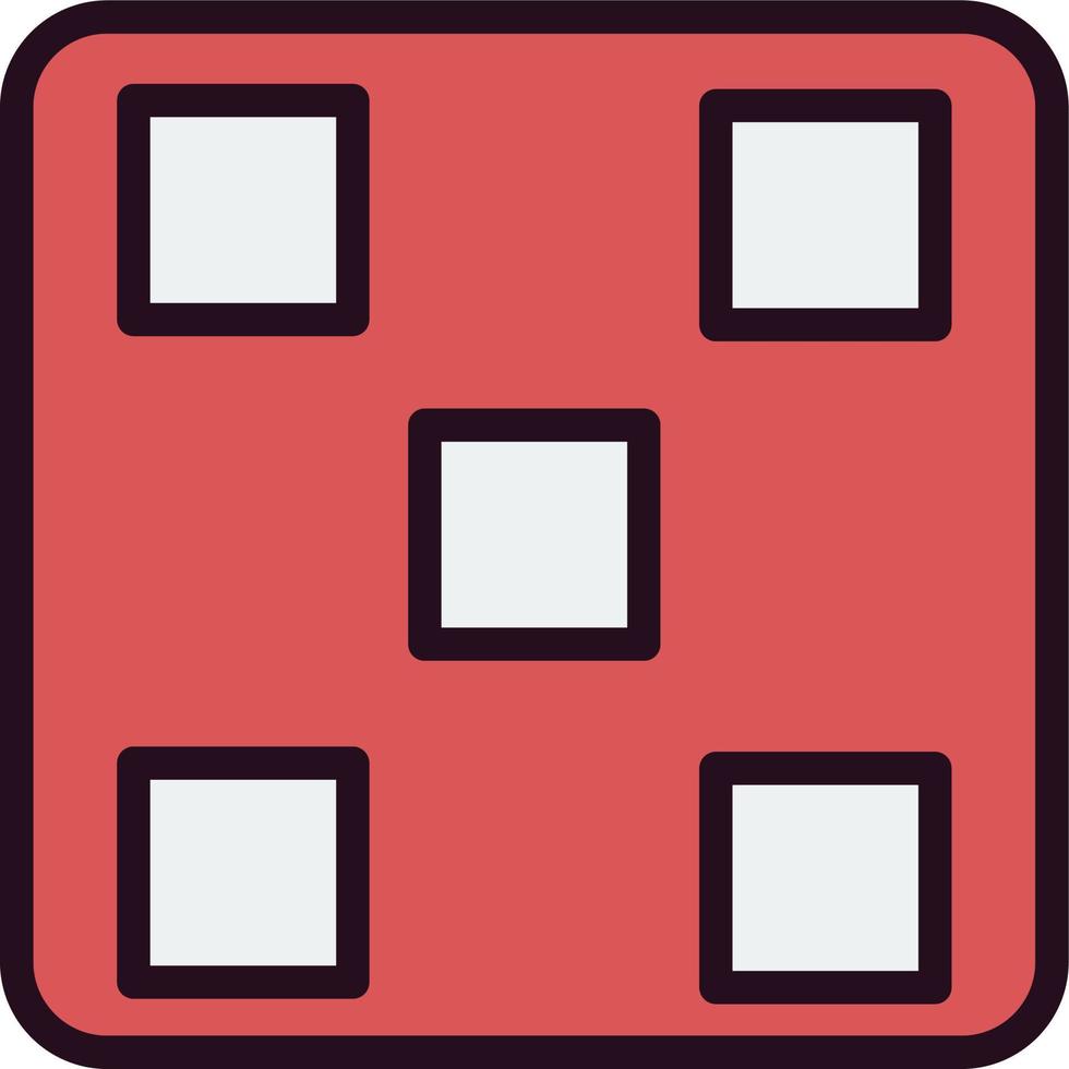 Dice Vector Icon