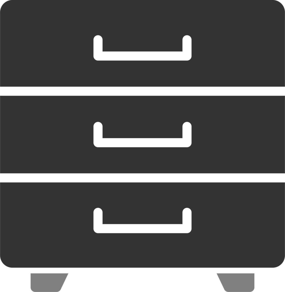 Drawer Vector Icon