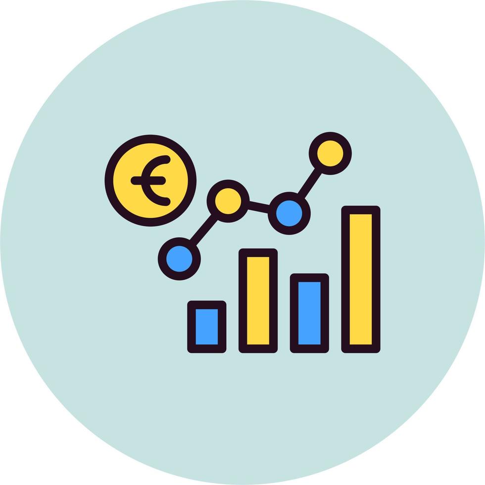 Bar Graph Vector Icon