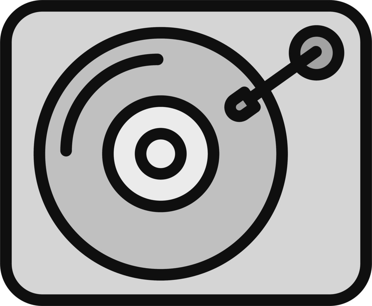 Turntable Vector Icon