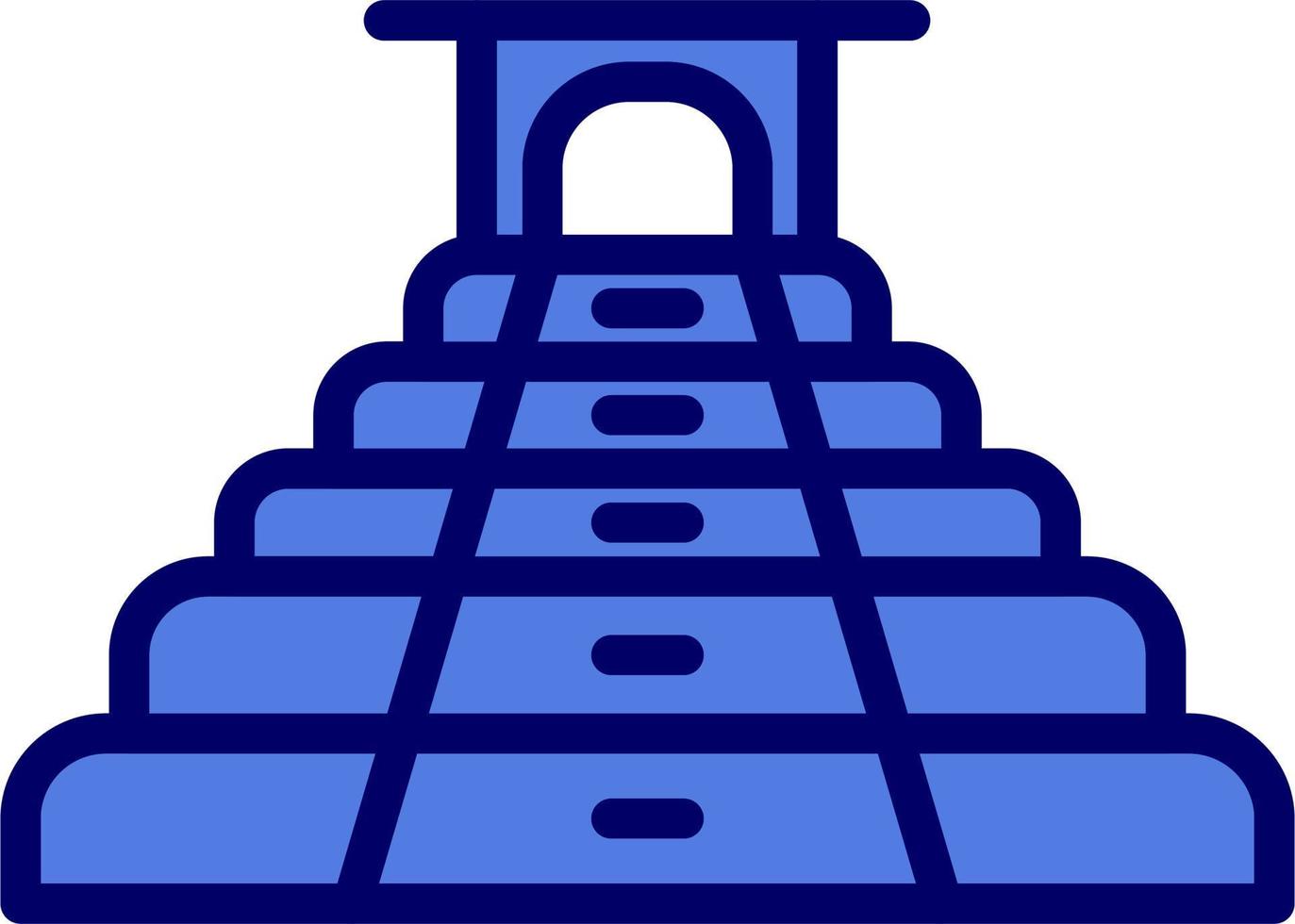 Chichen Itza Vector Icon