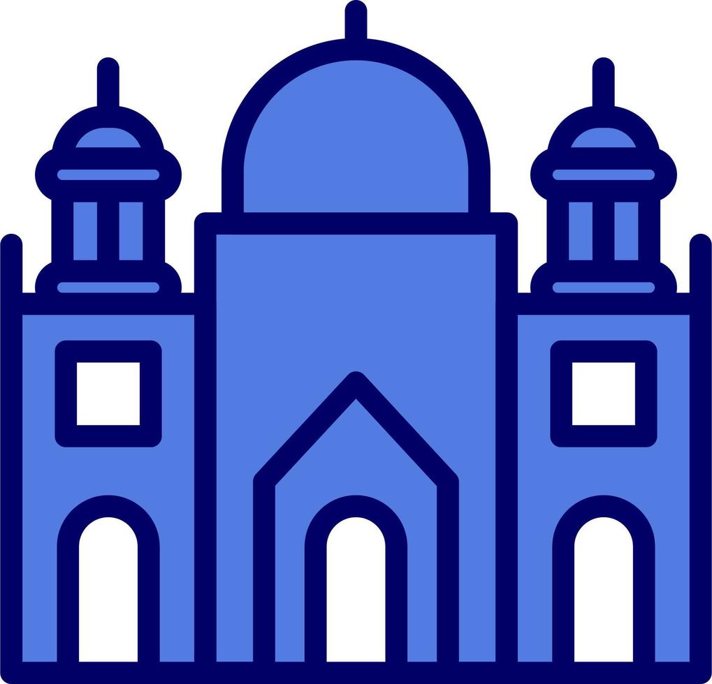 Badshahi Mosque Vector Icon