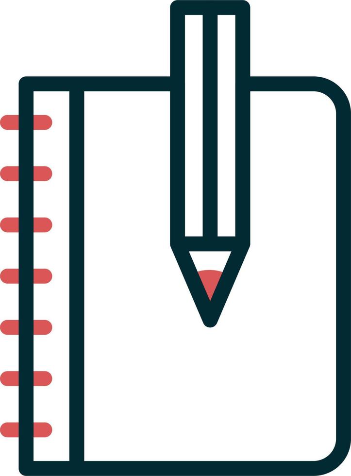 Sketchbook Vector Icon
