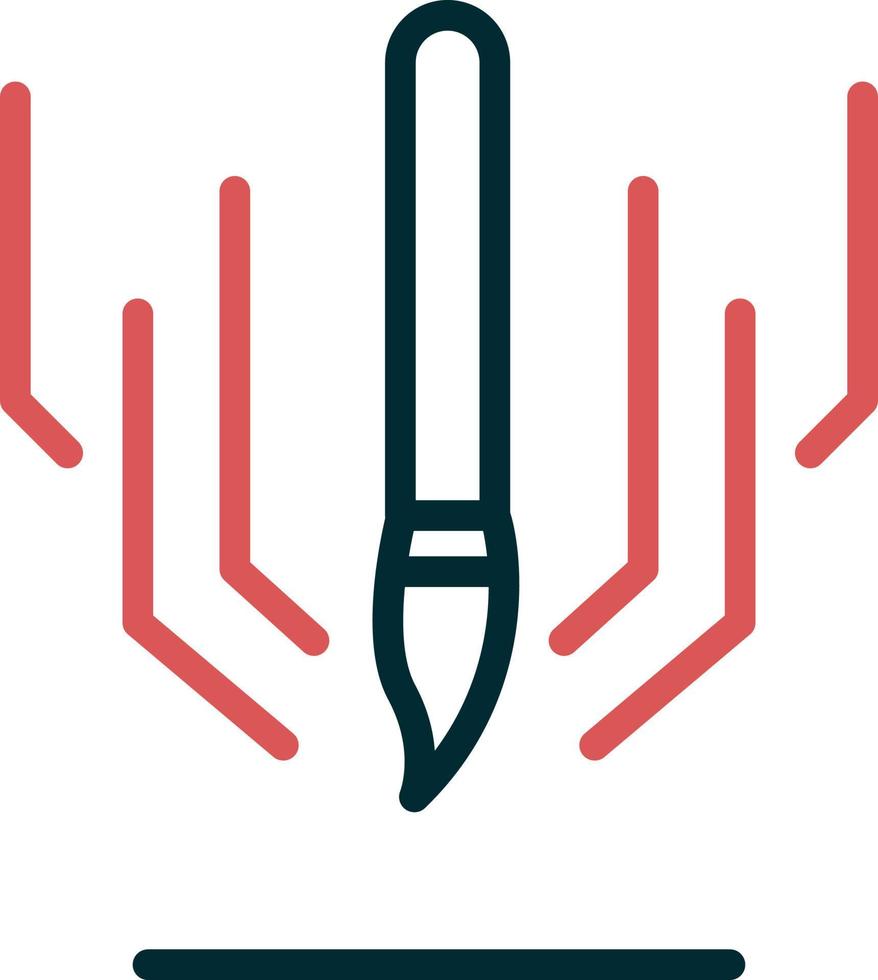 Digital Art Vector Icon