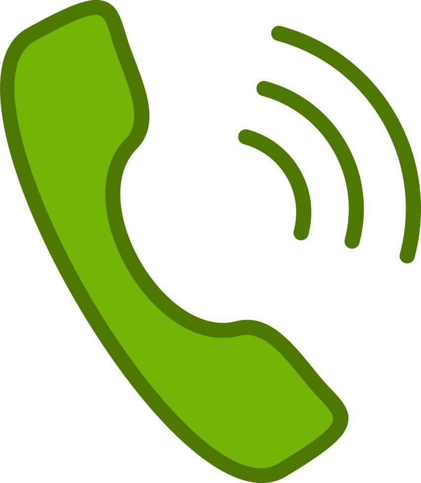 Phone Receiver Vector Icon
