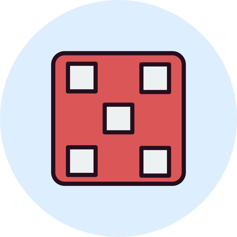 Dice Vector Icon