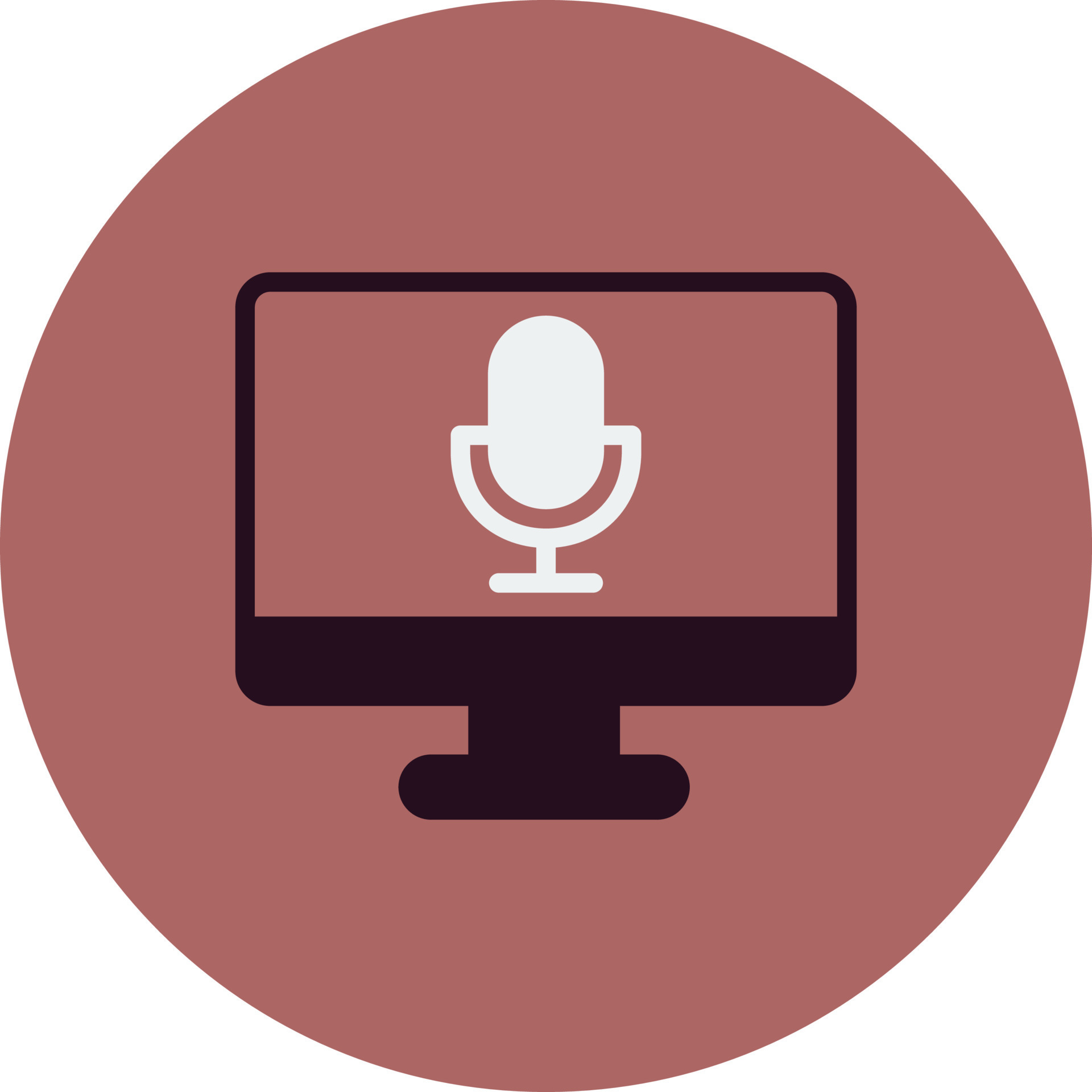 Voice Recorder Vector Icon 20837495 Vector Art at Vecteezy