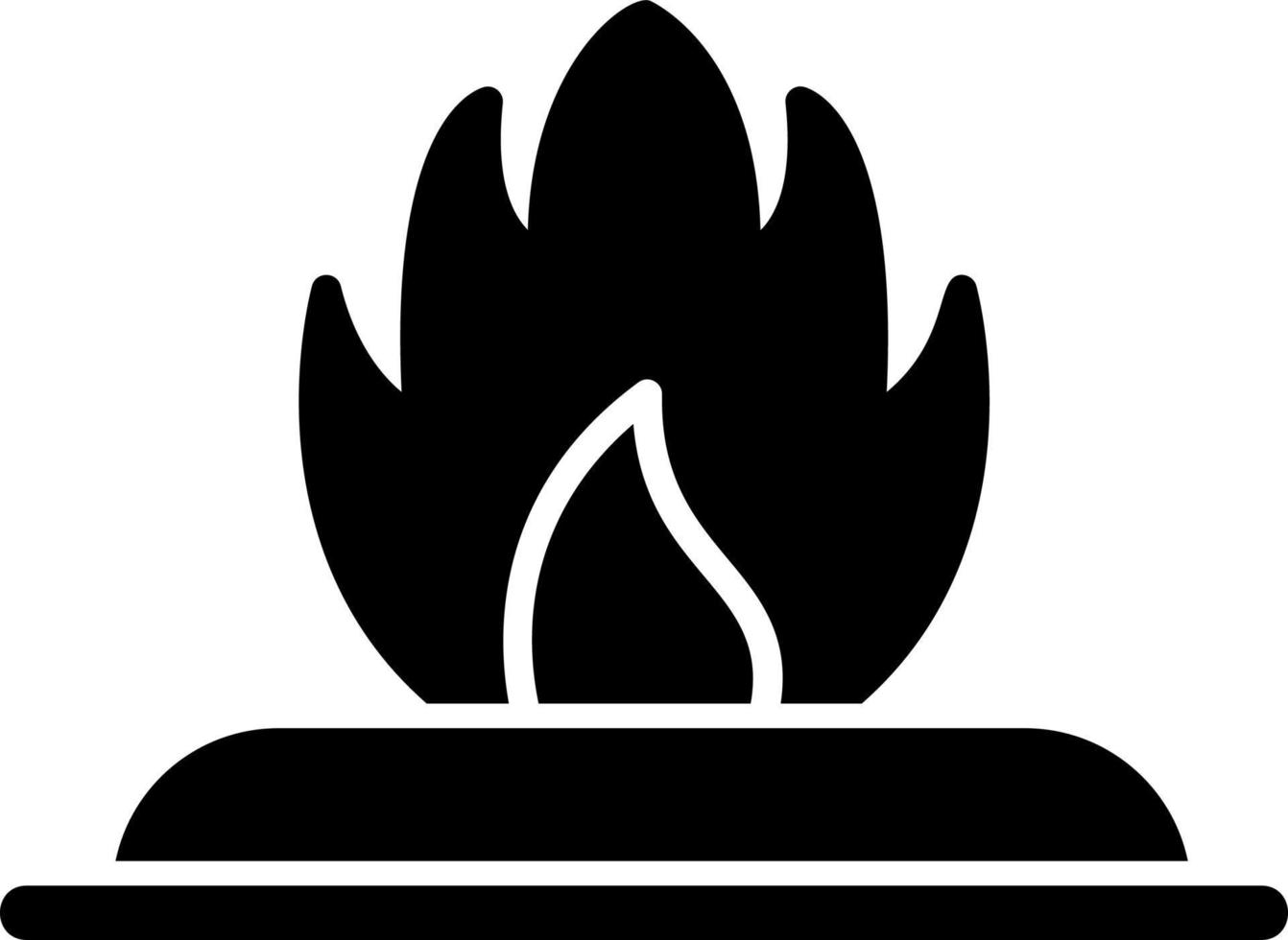 icono de vector de fuego