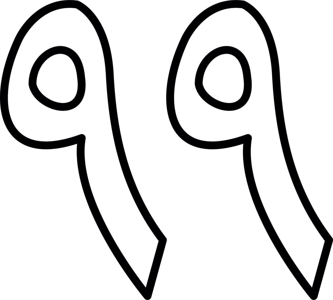 Arabic Number Ninety Nine Vector Icon