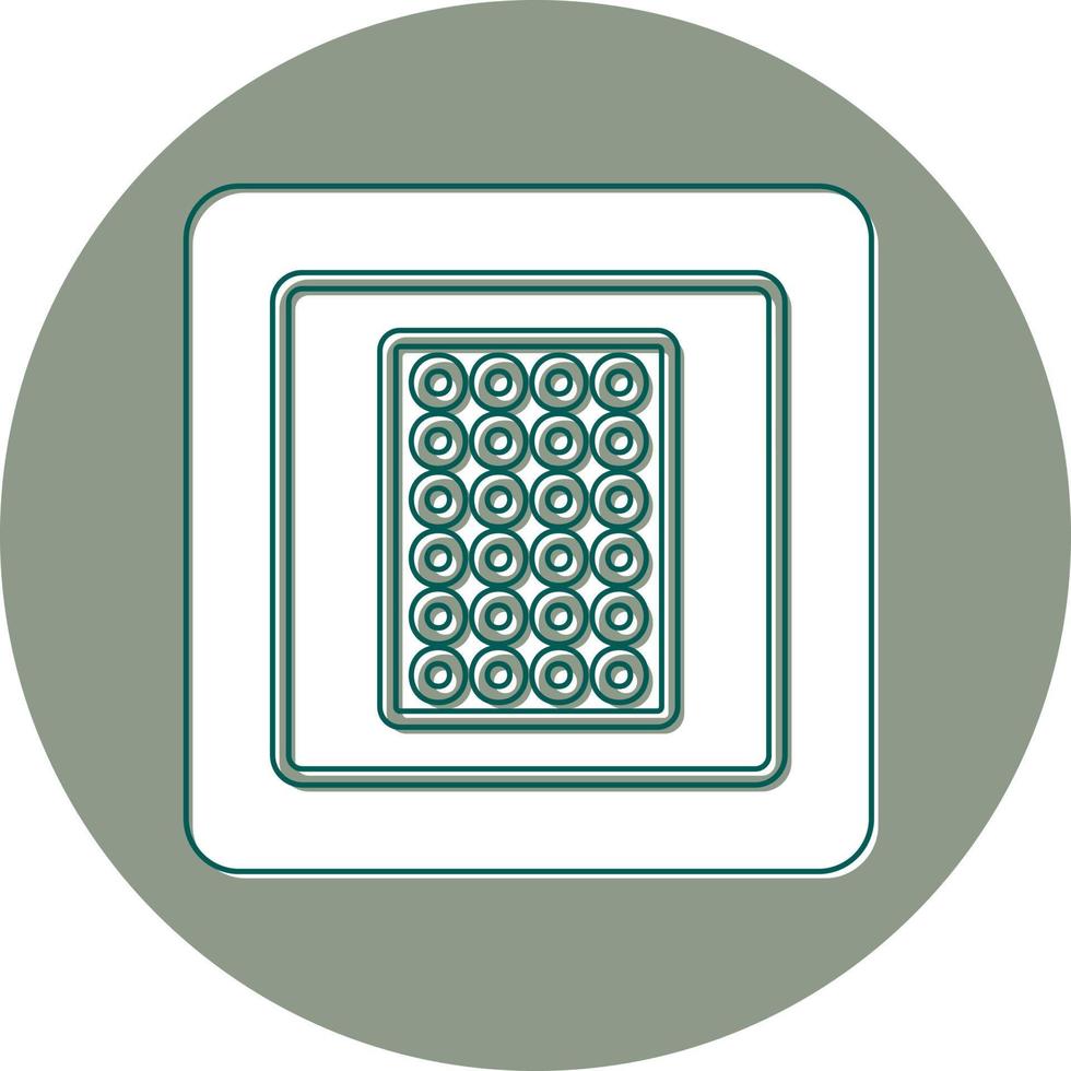 Nicotine Patch Vector Icon