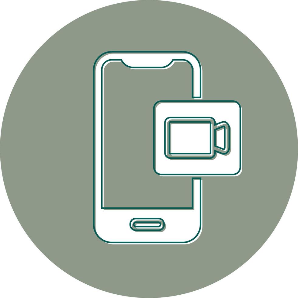 Video Call Vector Icon