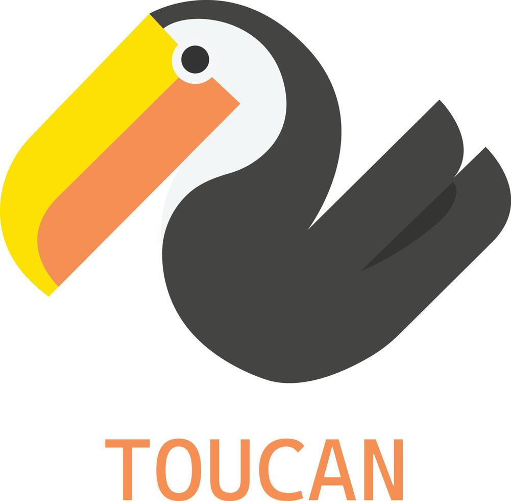 tucán pájaro logo vector archivo