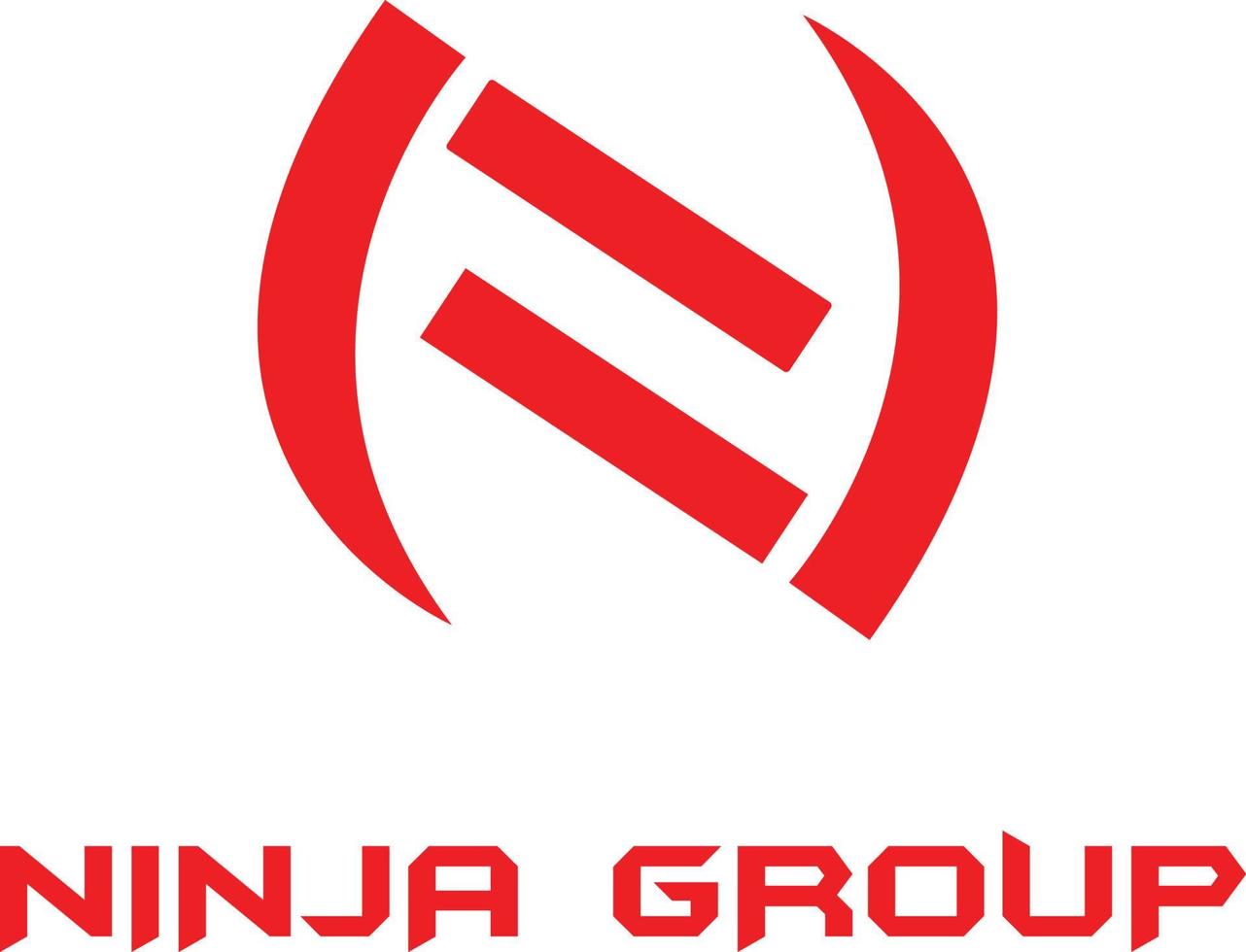 Ninja Group Logo Vector File