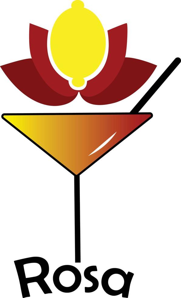 Rosa Drinks Logo Vector File