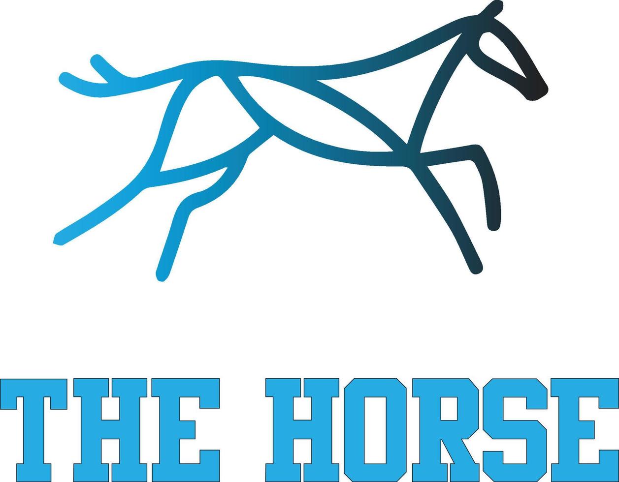 The Horse Logo Vector File