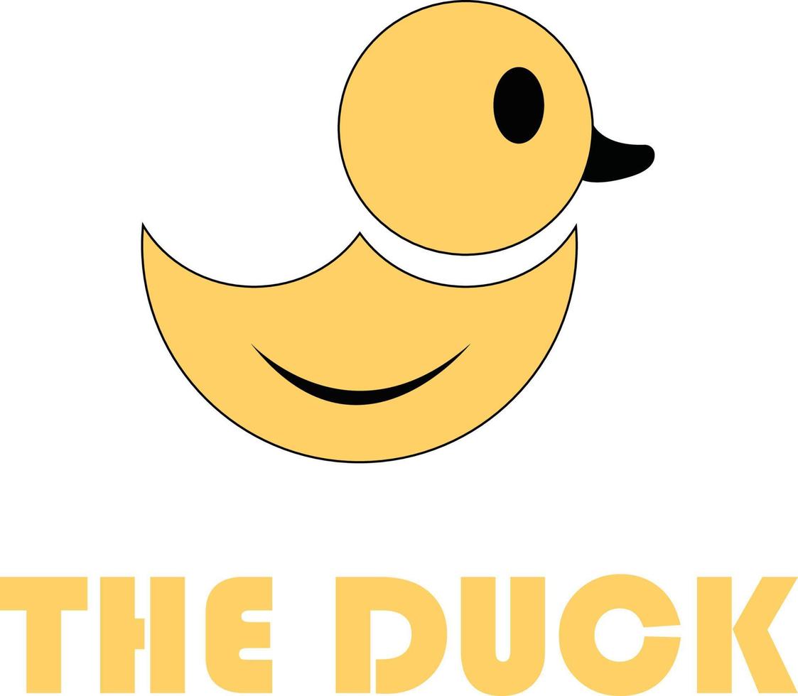 The Duck Logo Vector File