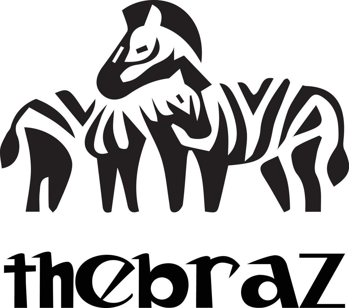 braz animal logo vector archivo