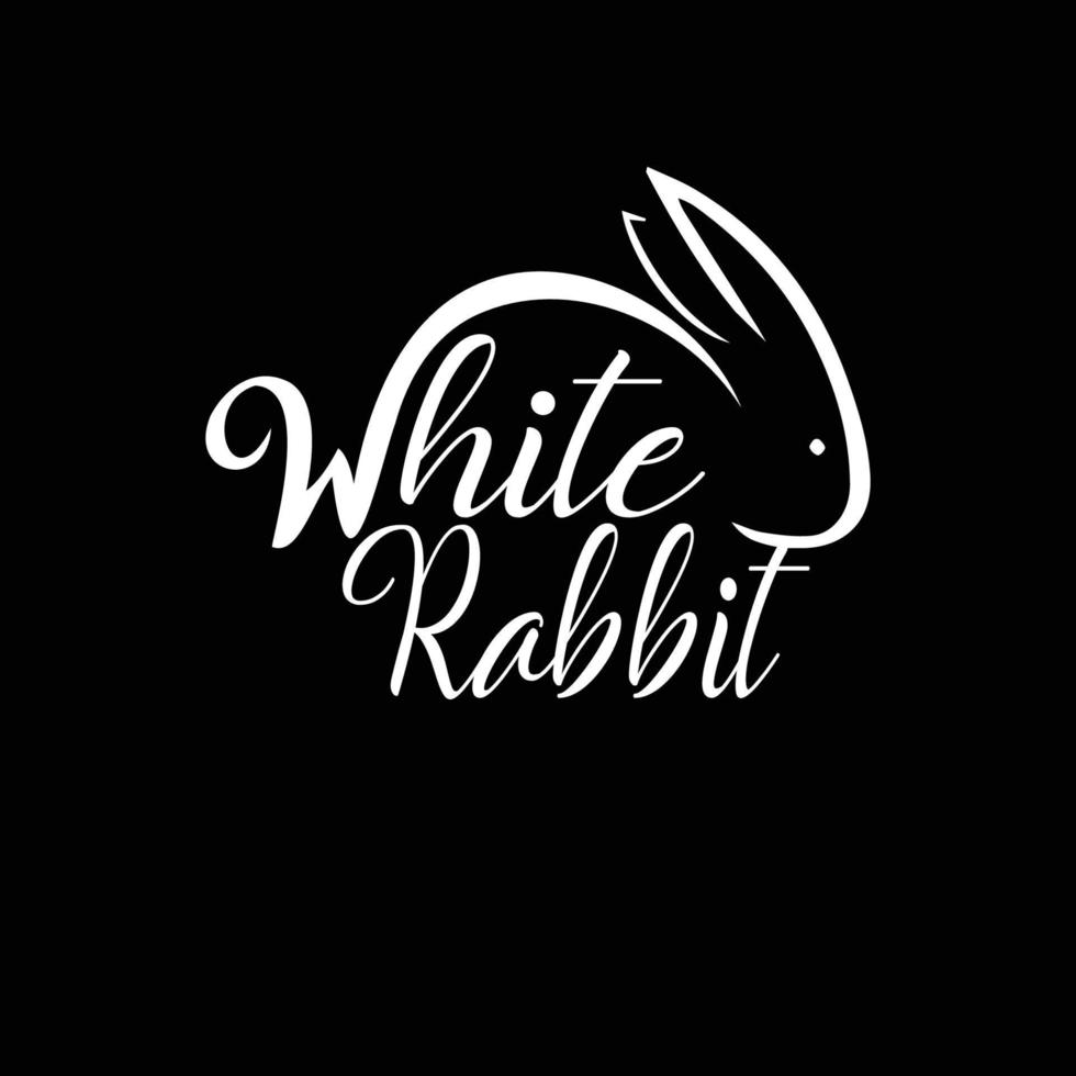 White Rabbit Logo Vector File 20838900 Vector Art at Vecteezy
