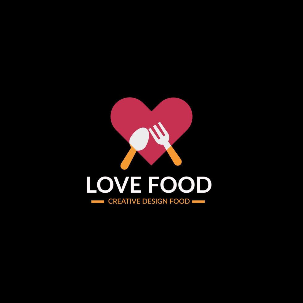 Food logo vector design template
