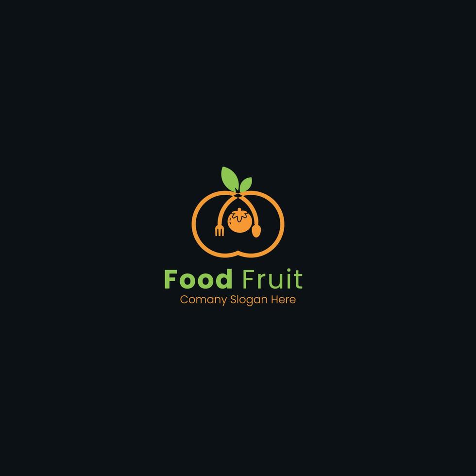 Food logo vector design template