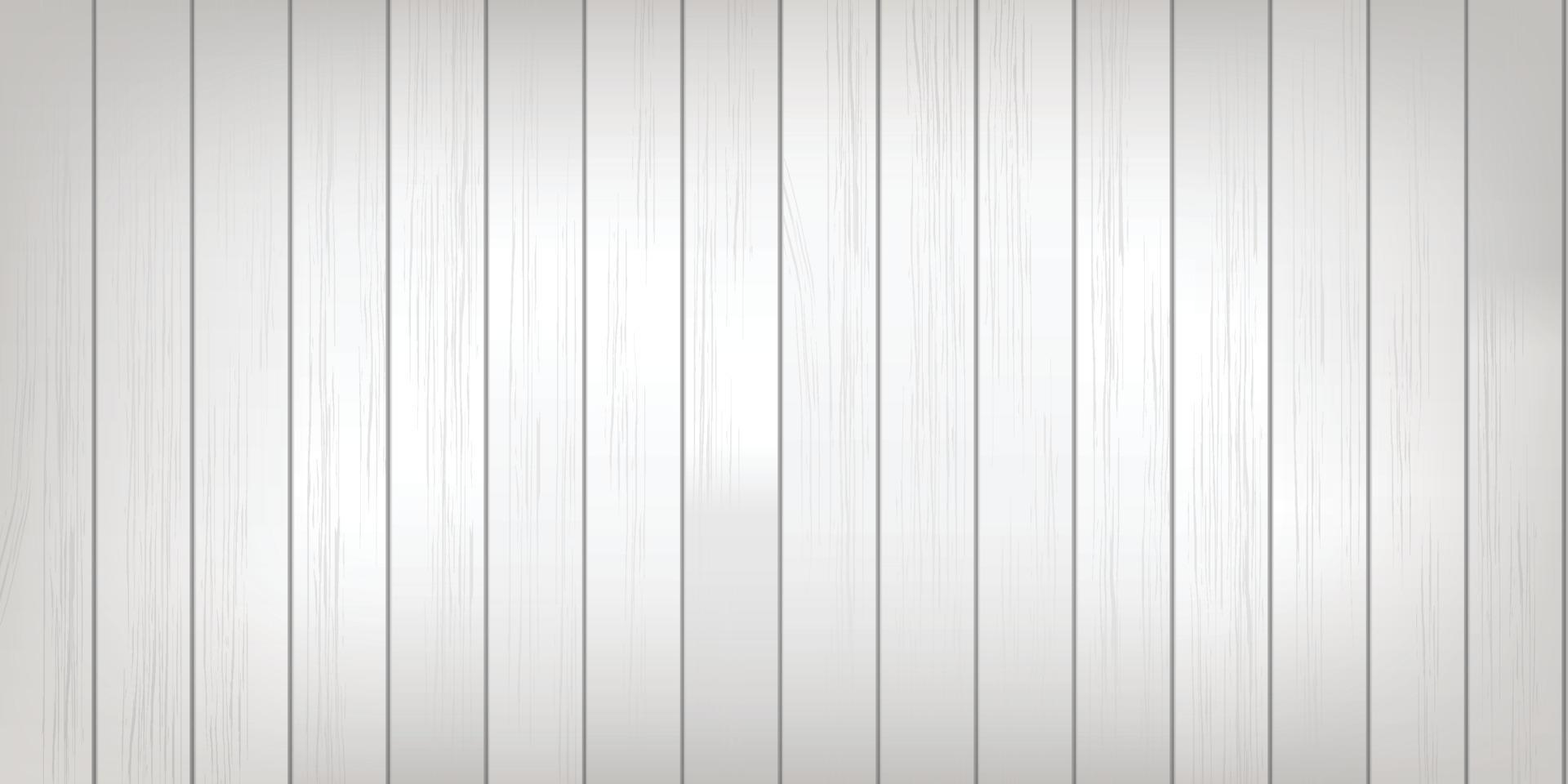 White wood pattern and texture for background. Vector. vector