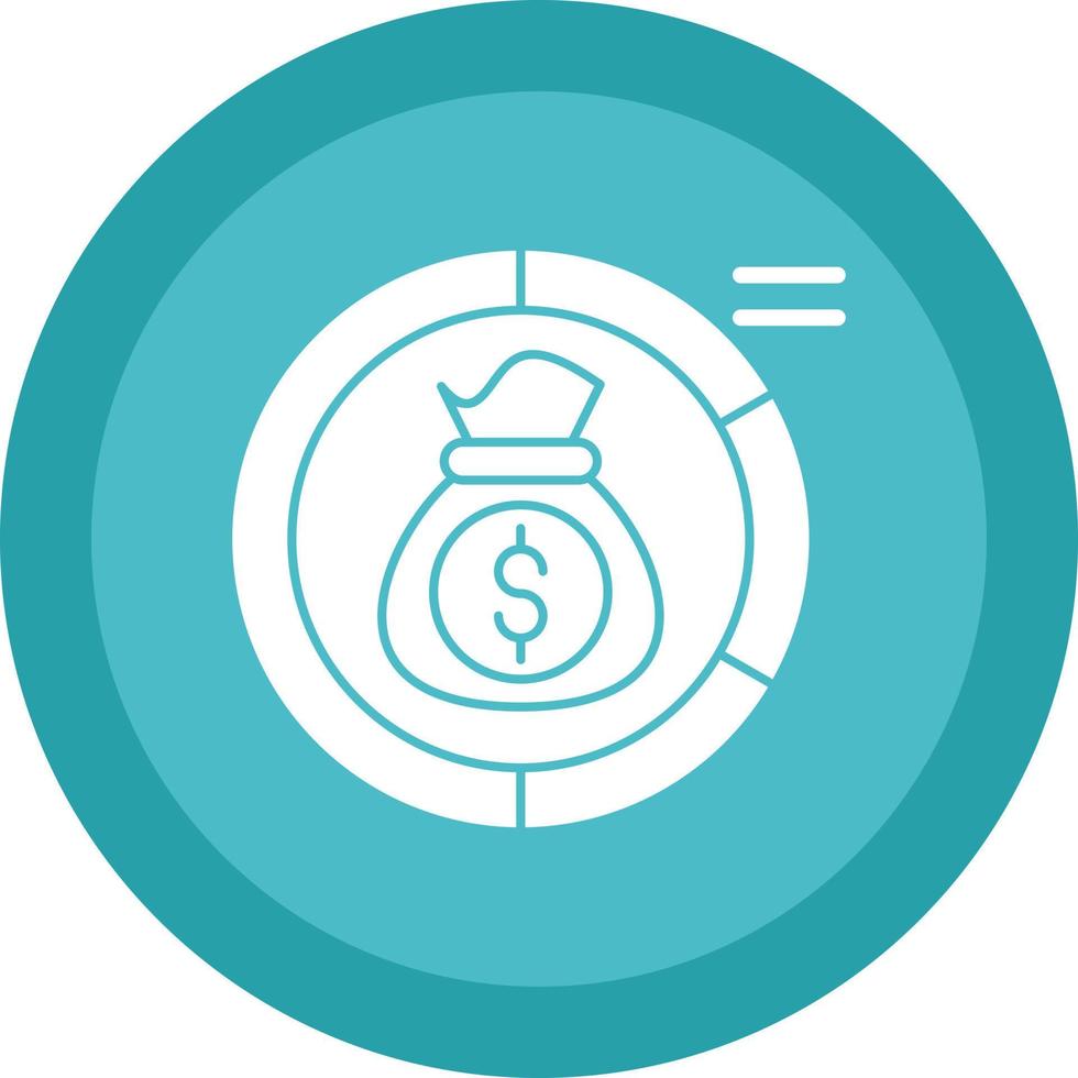 Asset Allocation Vector Icon Design