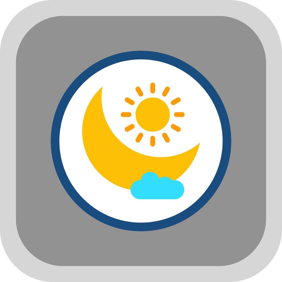 Day ANd Night Vector Icon Design