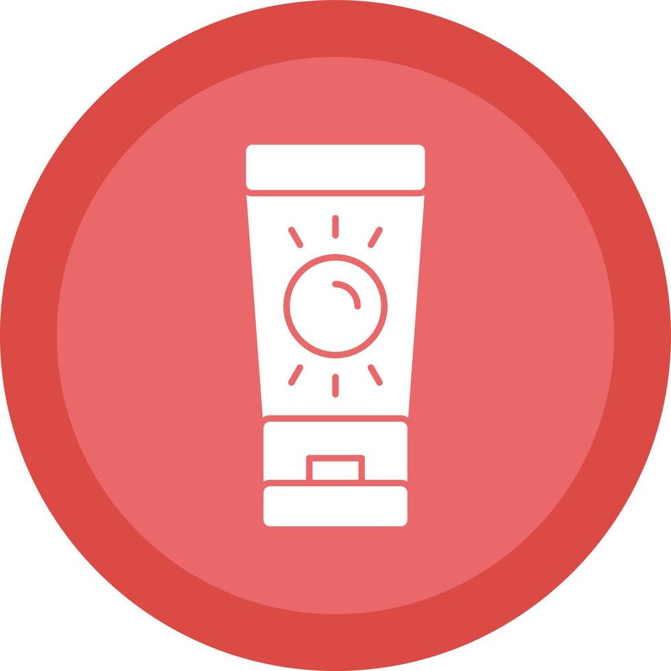 Sunblock Vector Icon Design
